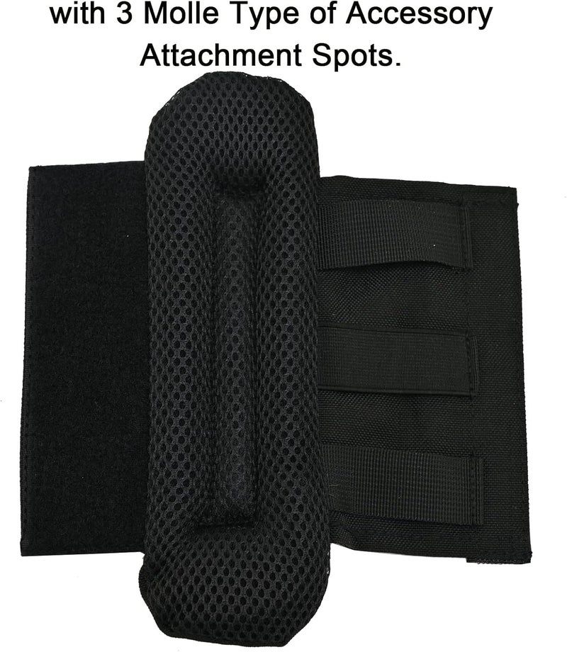 tactifans 2 Pack Shoulder Strap Pad,Vest Shoulder Strap Pads Backpack Strap Pads Fit 2'' Sling Bags Shoulder Straps - Image 5